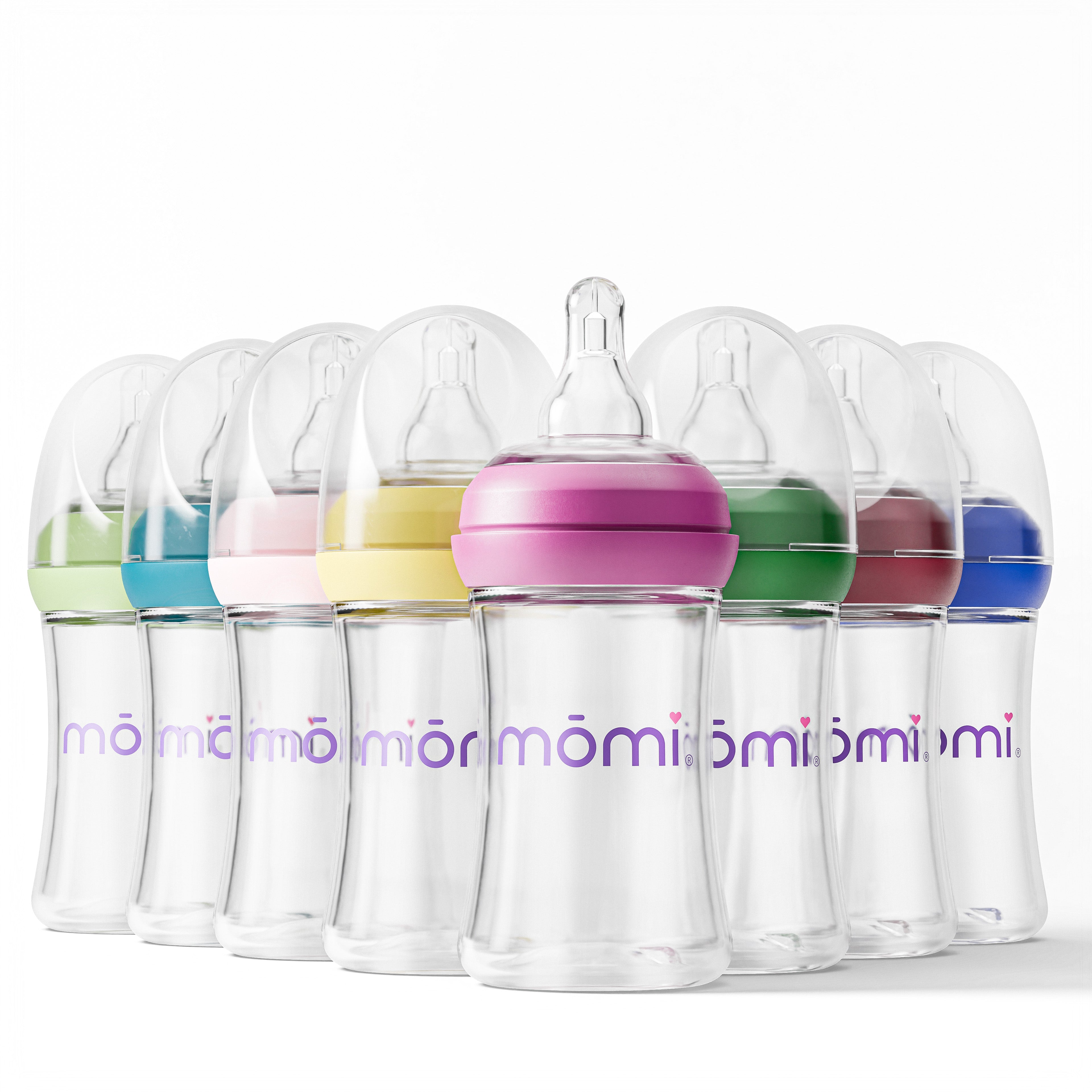 mōmi vibes colored bottle collar set