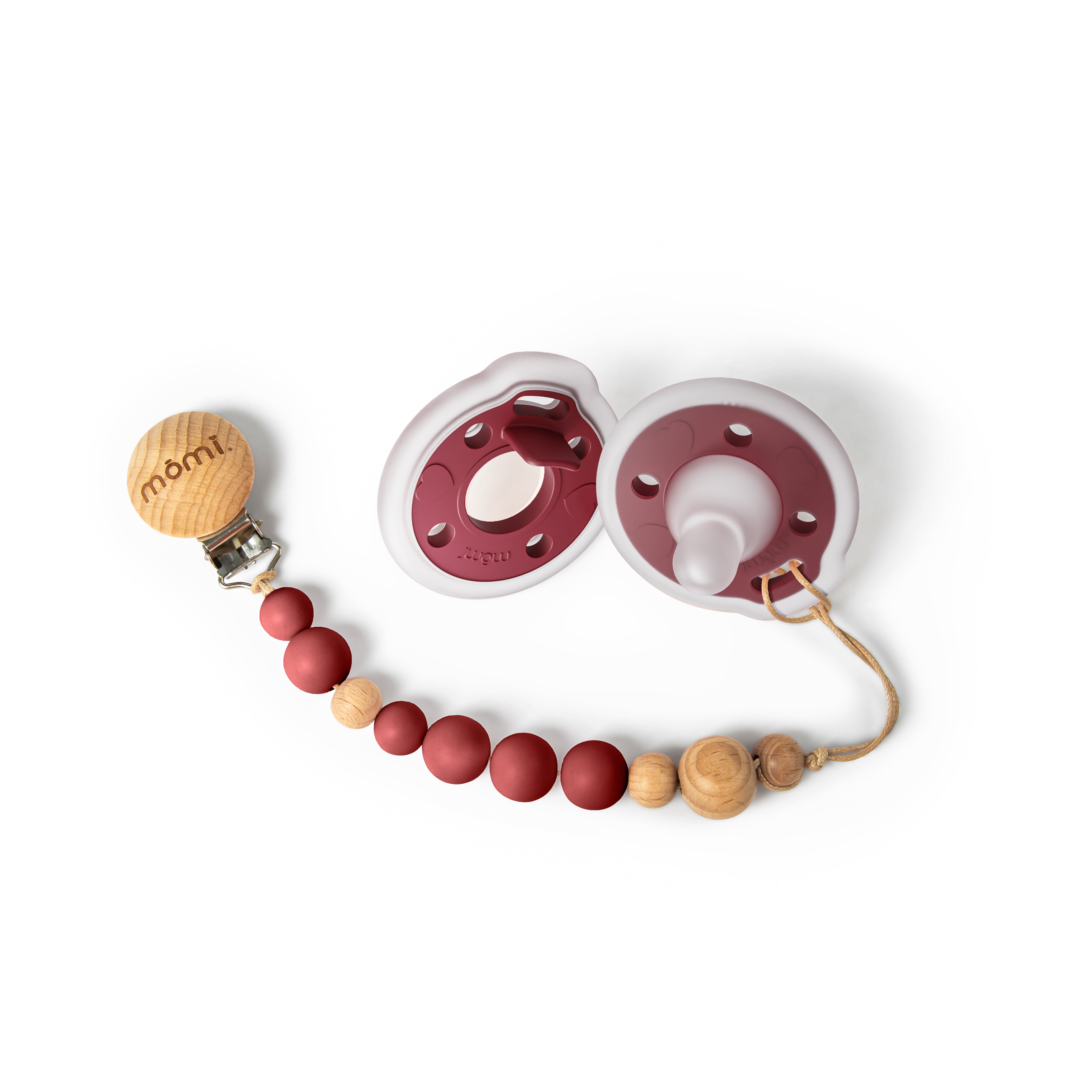 mōmi vibes luxe bundle - cranberry