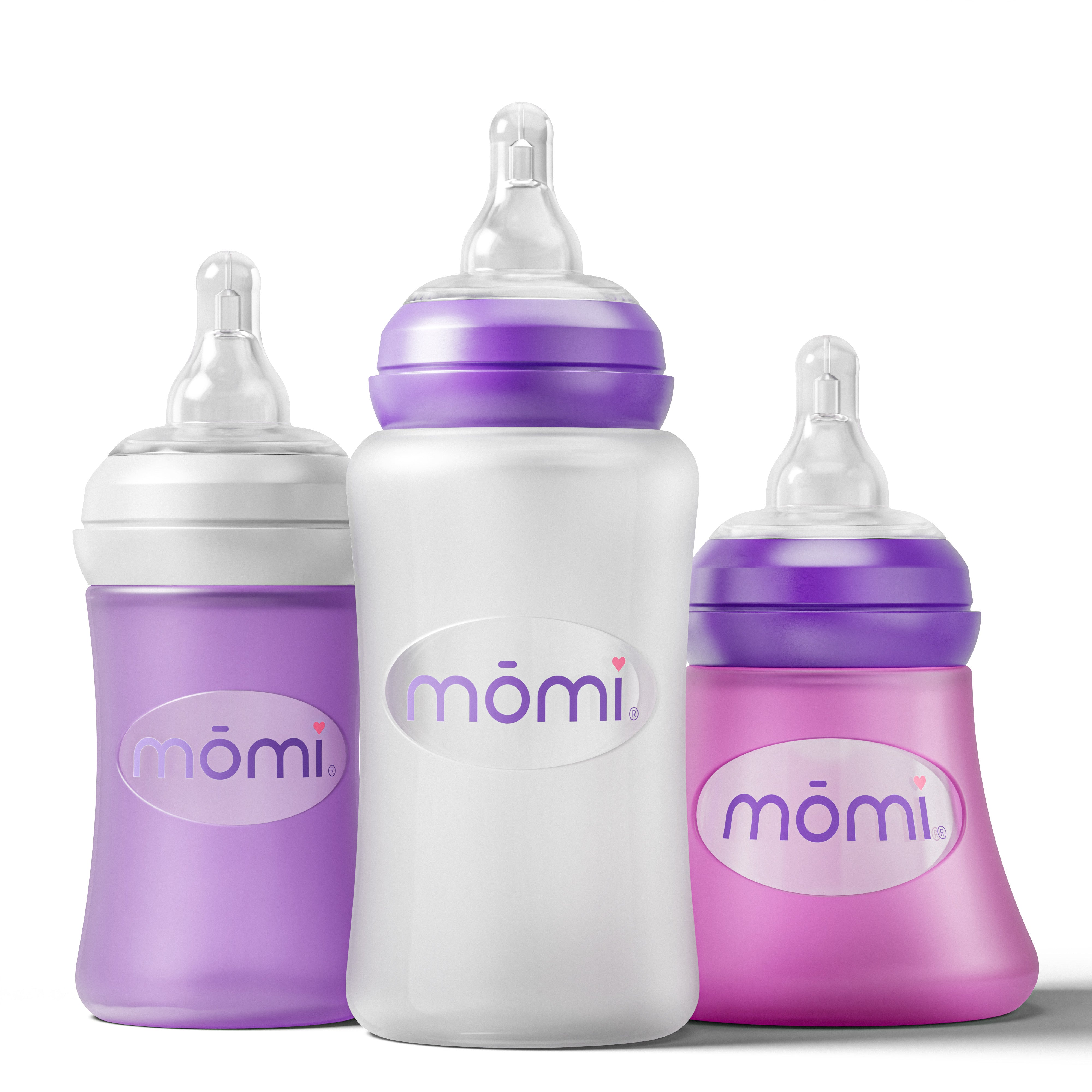 mōmi protective silicone bottle sleeve for glass bottles