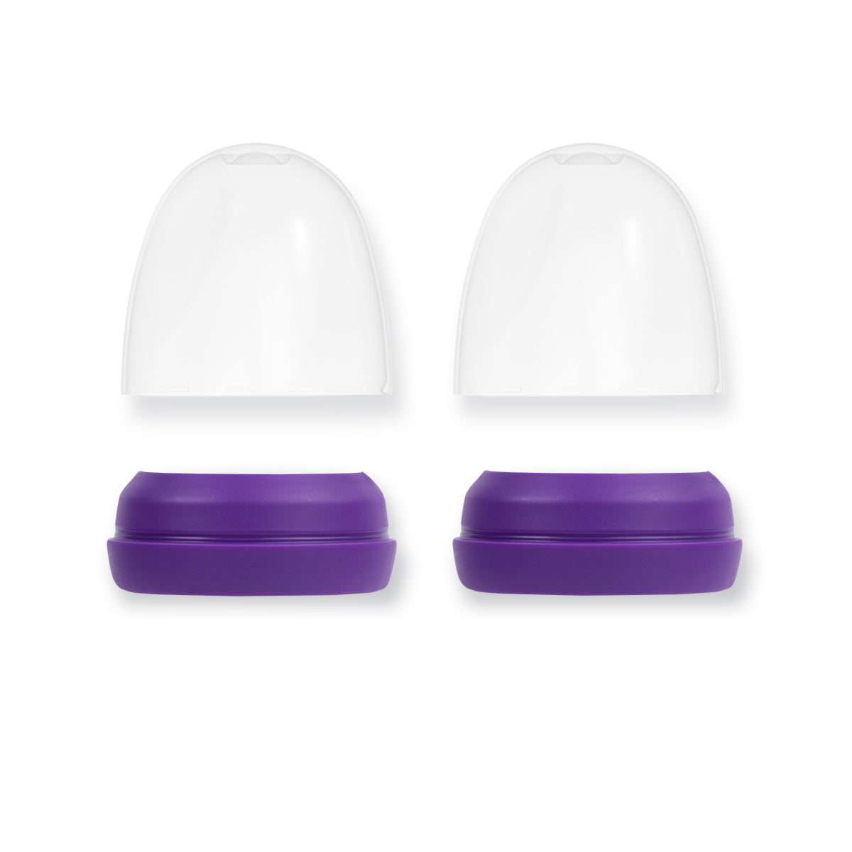 mōmi bottle collars & clear caps for babypace® nipples