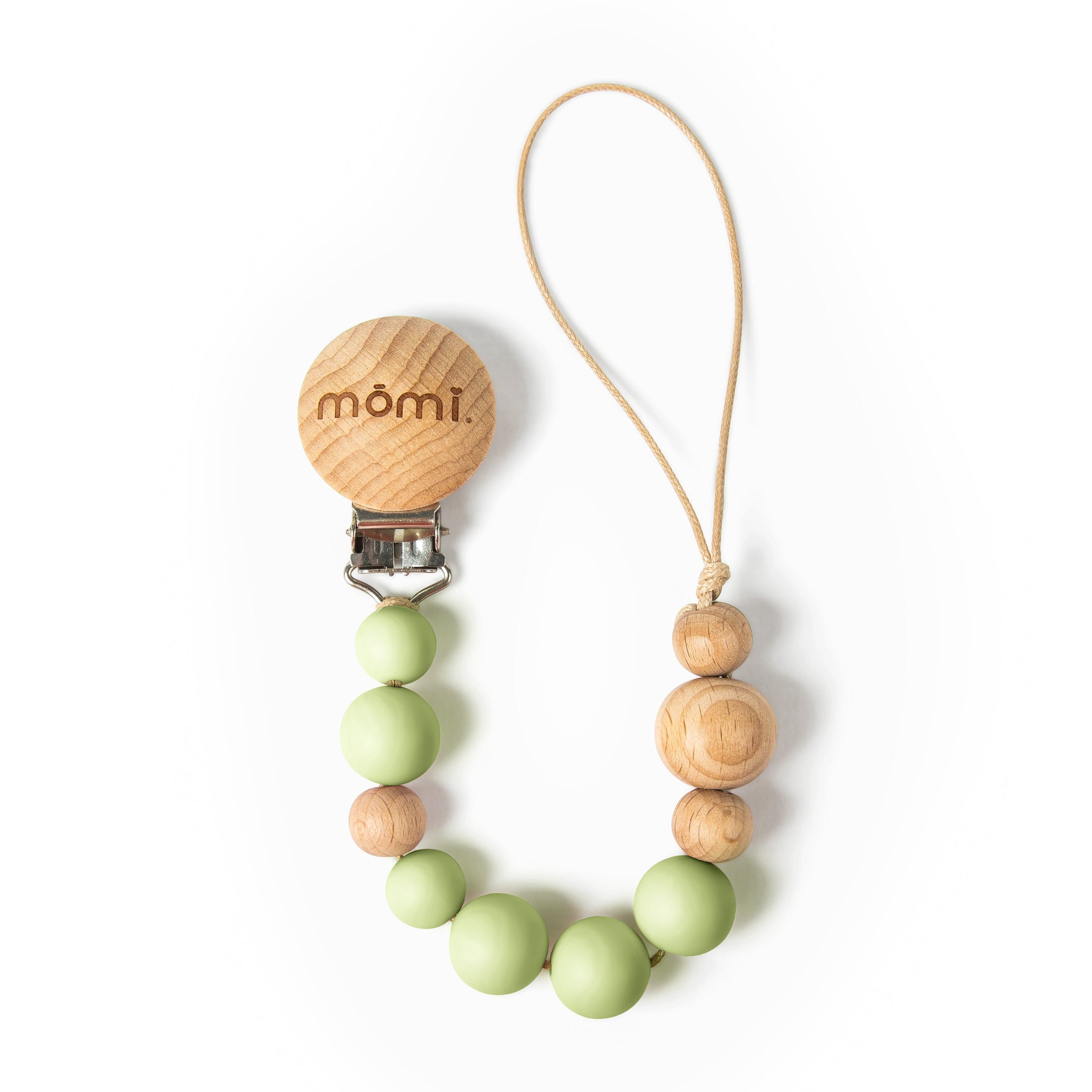 mōmi babypace pacifier gift set - pistachio