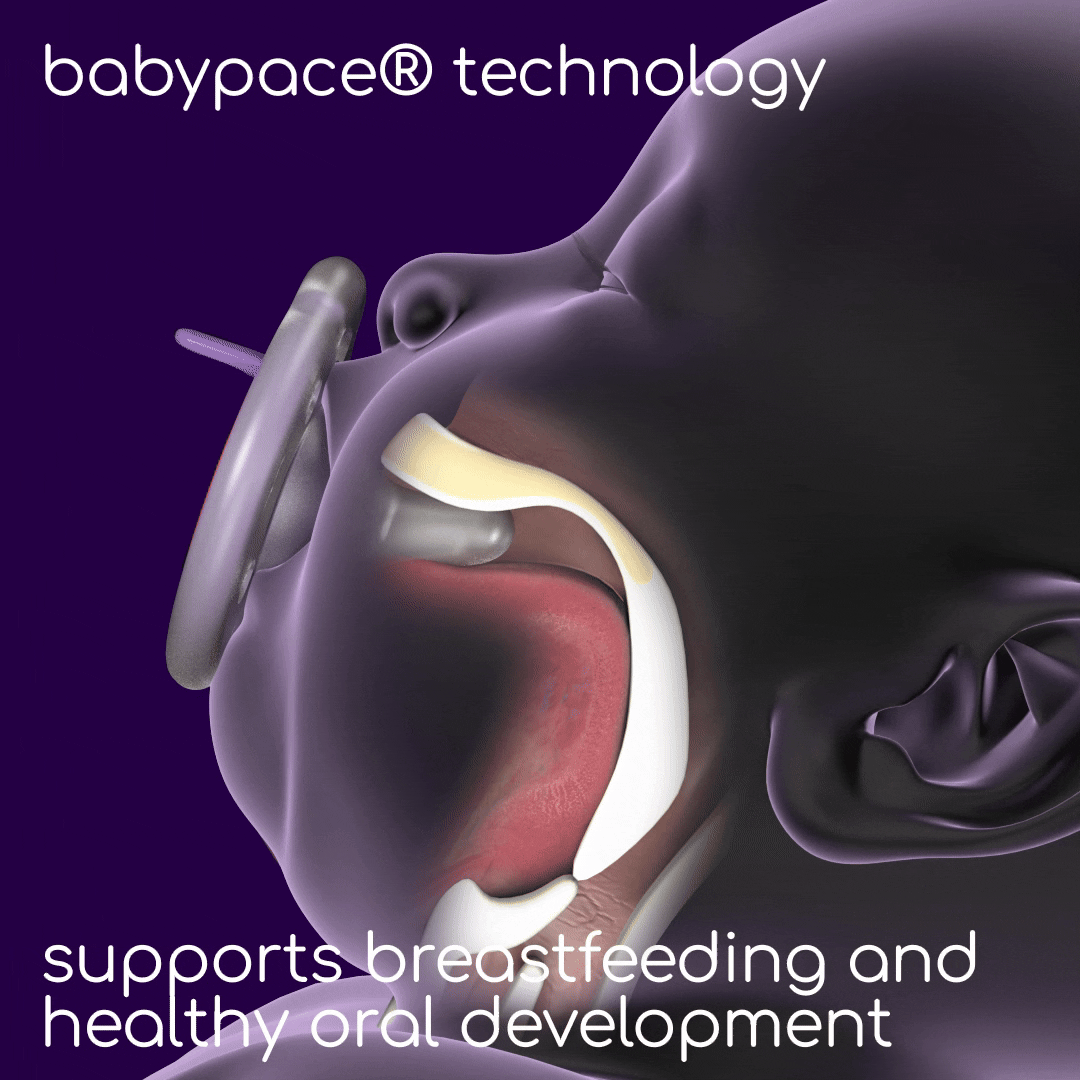 mōmi babypace pacifier - lapis