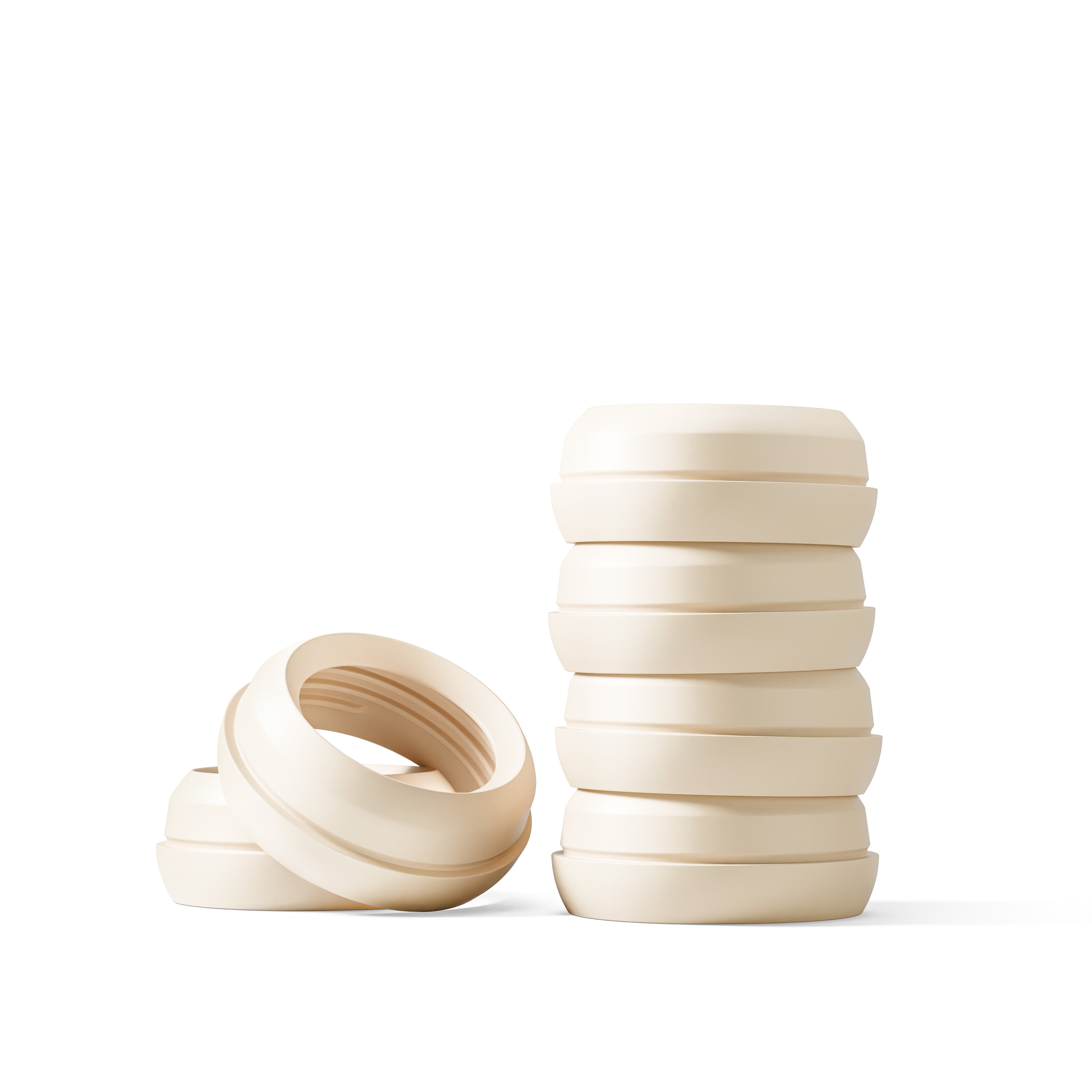 mōmi vibes colored bottle collar set - barley