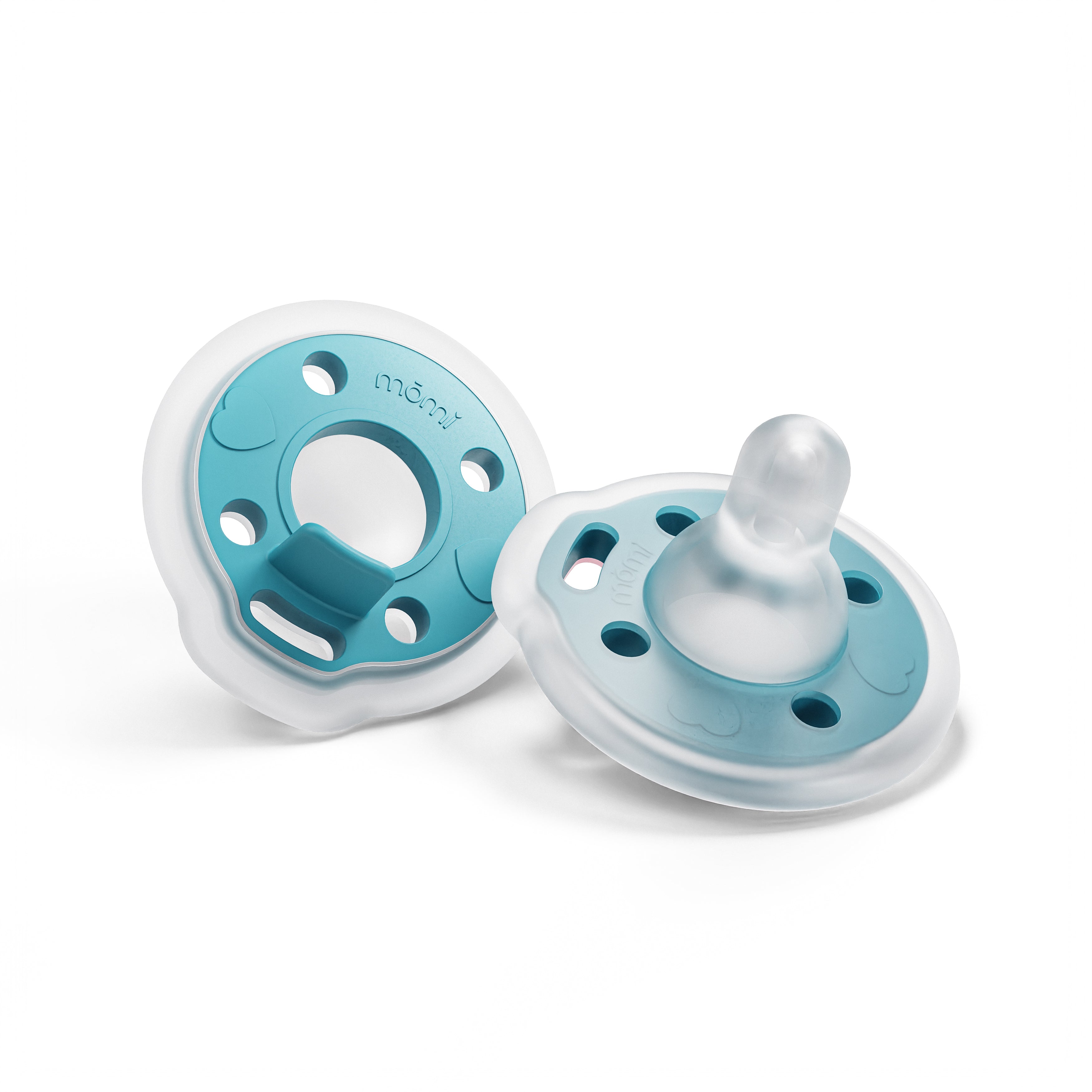 mōmi babypace pacifier 2-set - lagoon