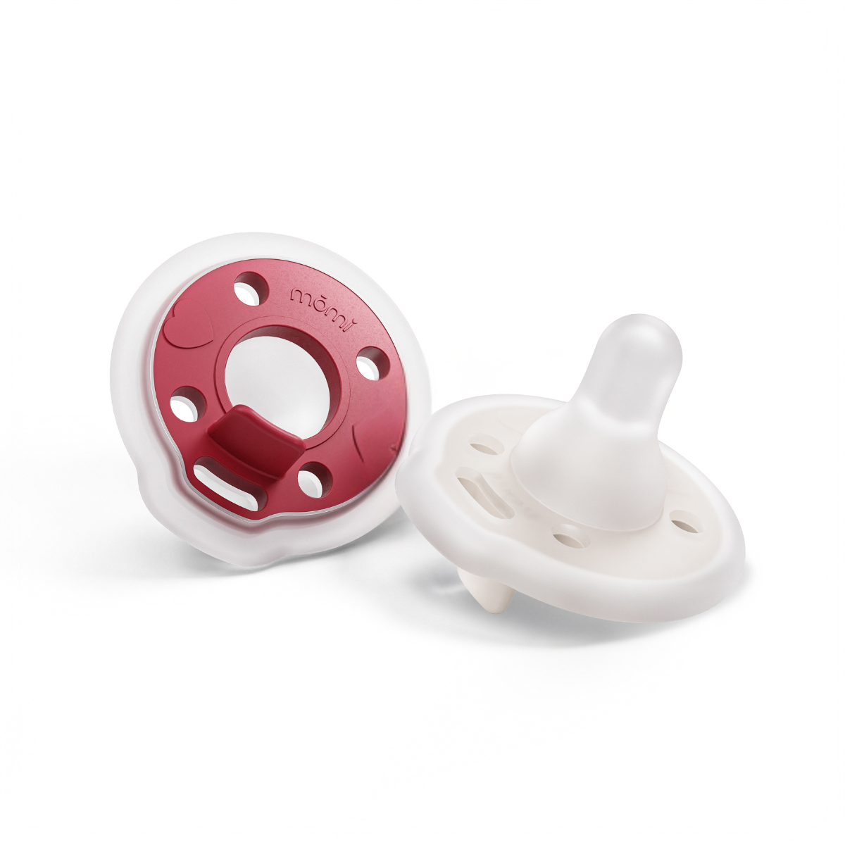 mōmi babypace pacifier gift set - candy cane